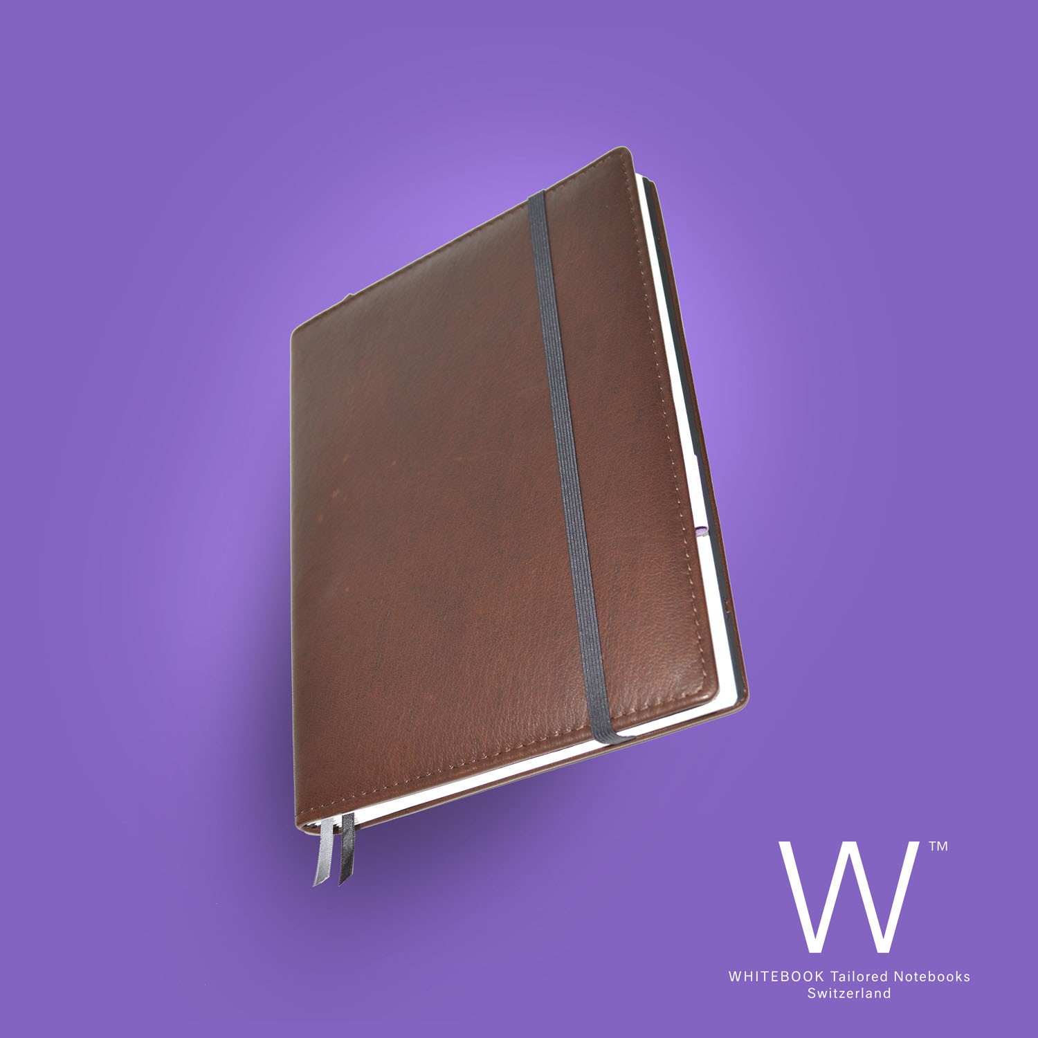 Whitebook Premium, P004w, Deer nappa leather, Brown